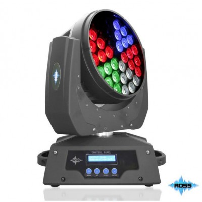 Вращающаяся голова Ross Segment Led Wash RGBW 36x10W, Ross Segment Led Wash RGBW 36x10W Вращающаяся голова Ross Segment Led Wash RGBW 36x10W, Ross Segment Led Wash RGBW 36x10W