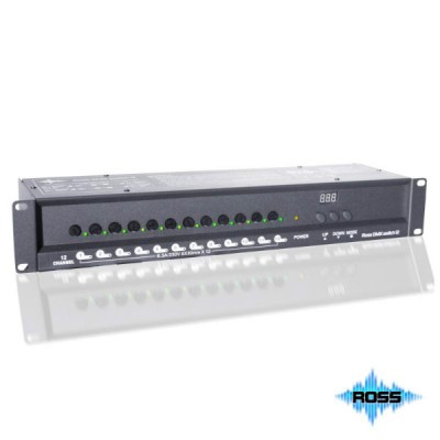 Свитчер Ross DMX switch 12, контроллер DMX