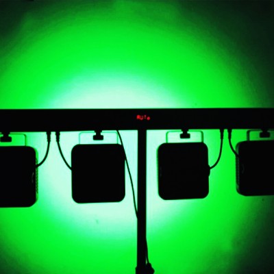LED PAR RGB набор PAR 7*3W 4шт на стойке LED PAR RGB набор PAR 7*3W 4шт на стойке
