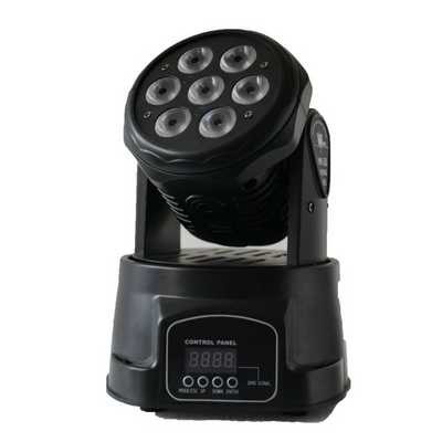 Вращающаяся голова LED Moving Head  7*8 ватт mini