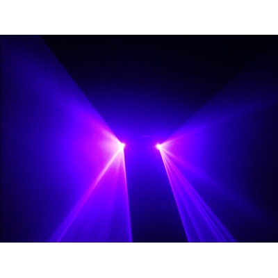 Лазер синий D-150B Double Head Blue Cluster Light Лазер синий D-150B Double Head Blue Cluster Light