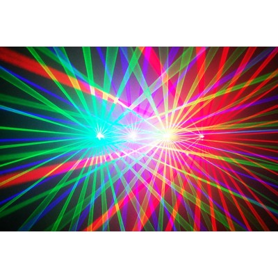 Лазер D-260RGPY Four Heads Four Color Laser Beam Light Лазер D-260RGPY Four Heads Four Color Laser Beam Light