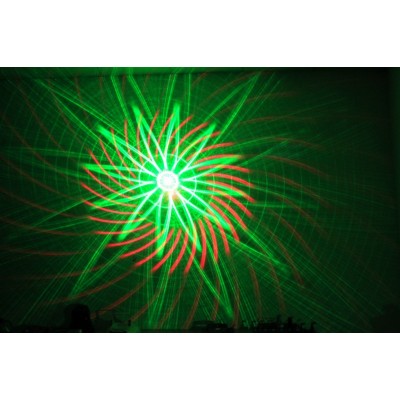 Лазер S-9 Mini 8 in 1 Big Gobos Laser Light