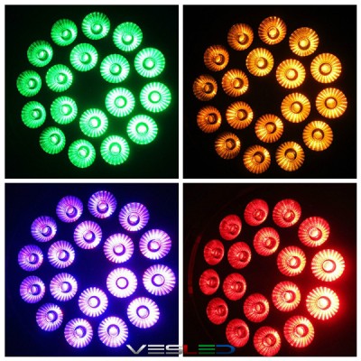 Прожектор LED PAR 18x15W RGBWA 5 IN 1