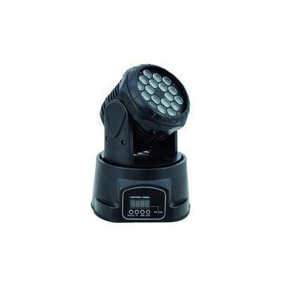 Вращающаяся голова Wash LED mini Moving Head 18*3Вт